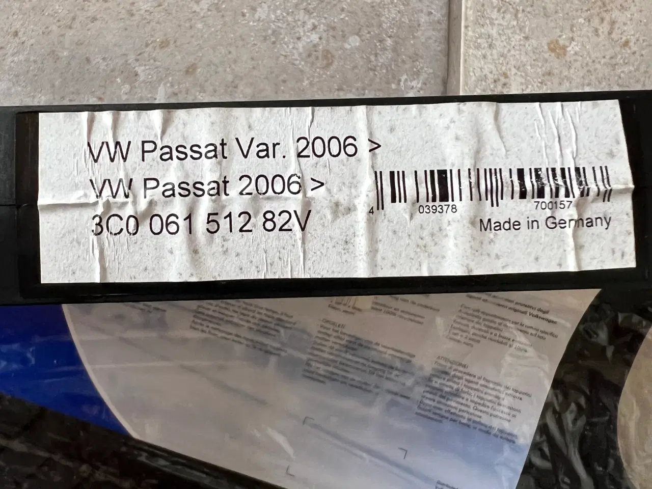 Billede 4 - Gummimåtter, VW Passat årg. 2006 - 2015