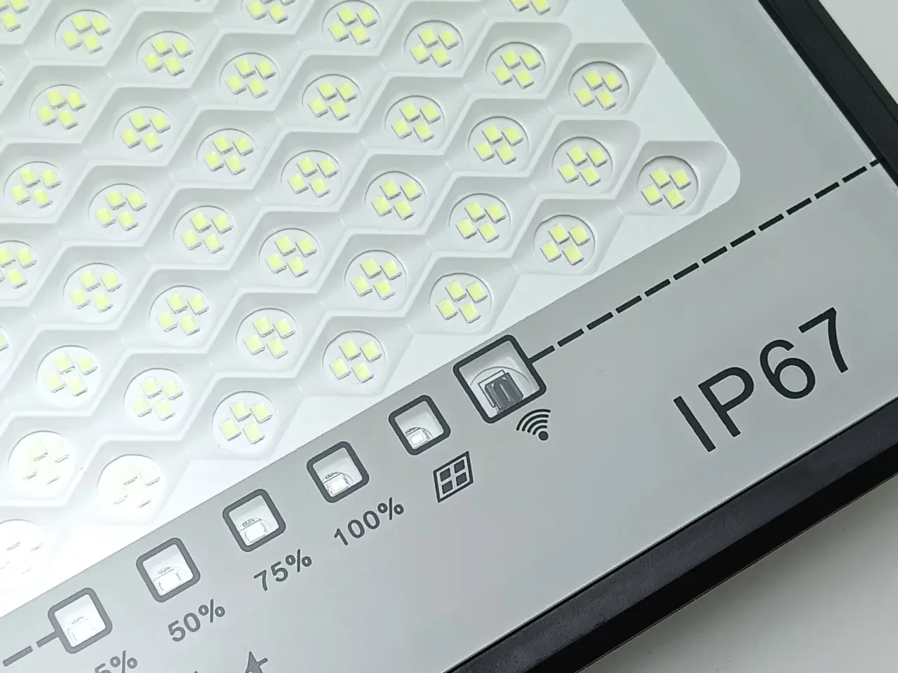 Billede 3 - NY! 200W LED Solcellelampe + Solpanel med 4M kabel