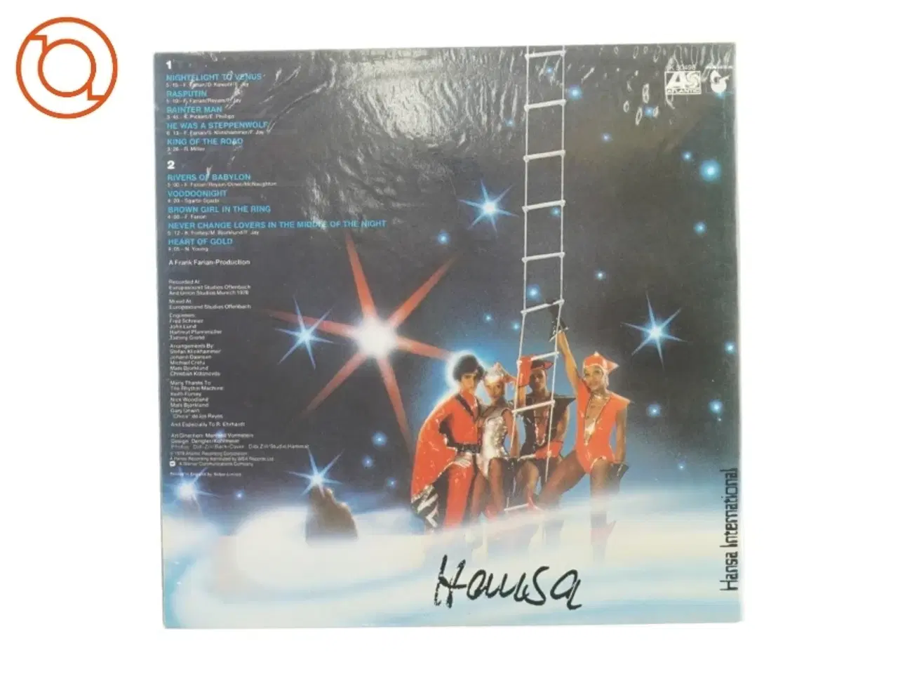 Billede 3 - Boney M, Nightflight to venus fra Atlantic (str. 30 cm)