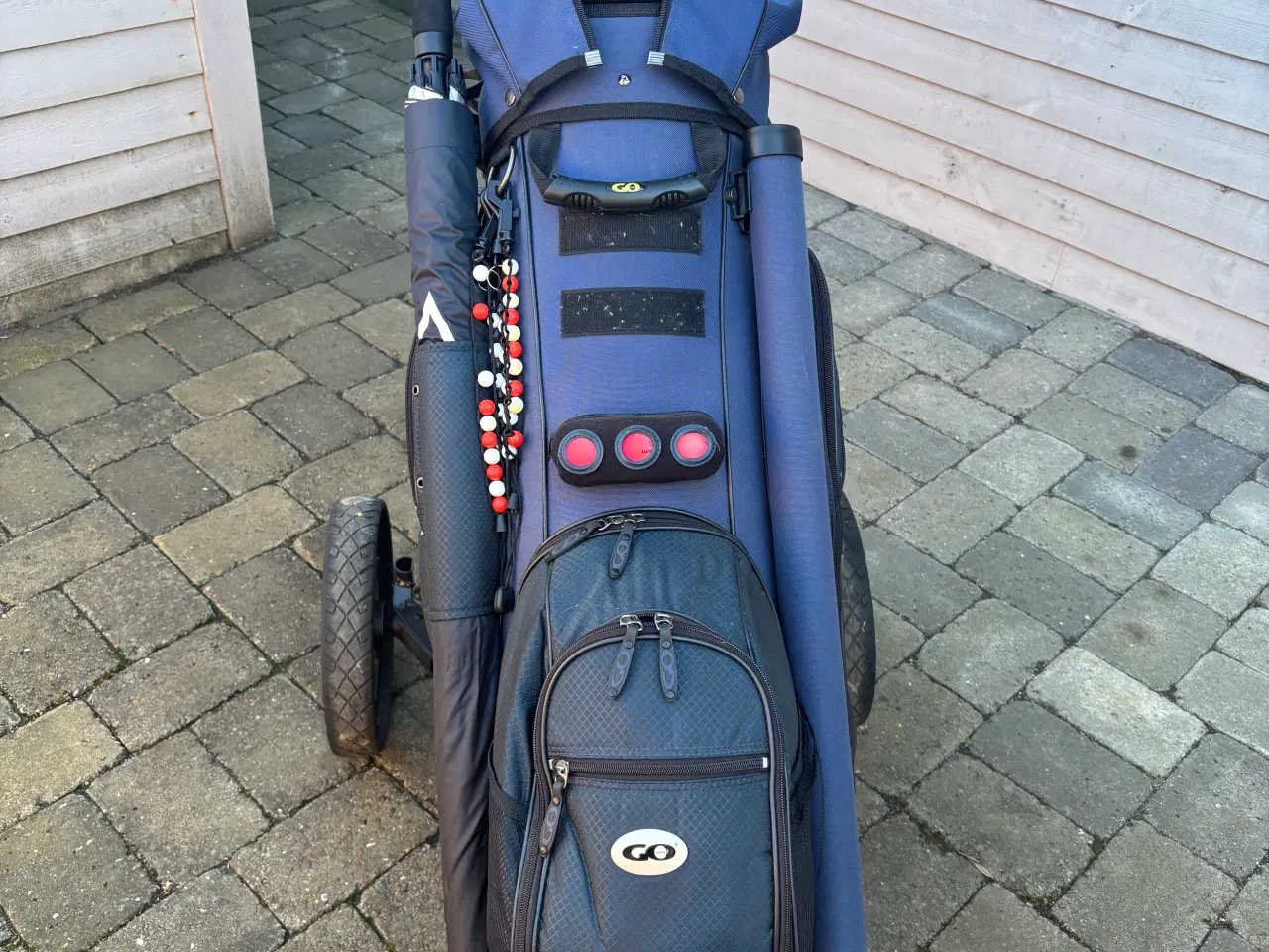 Billede 2 - Golfvogn med udstyr