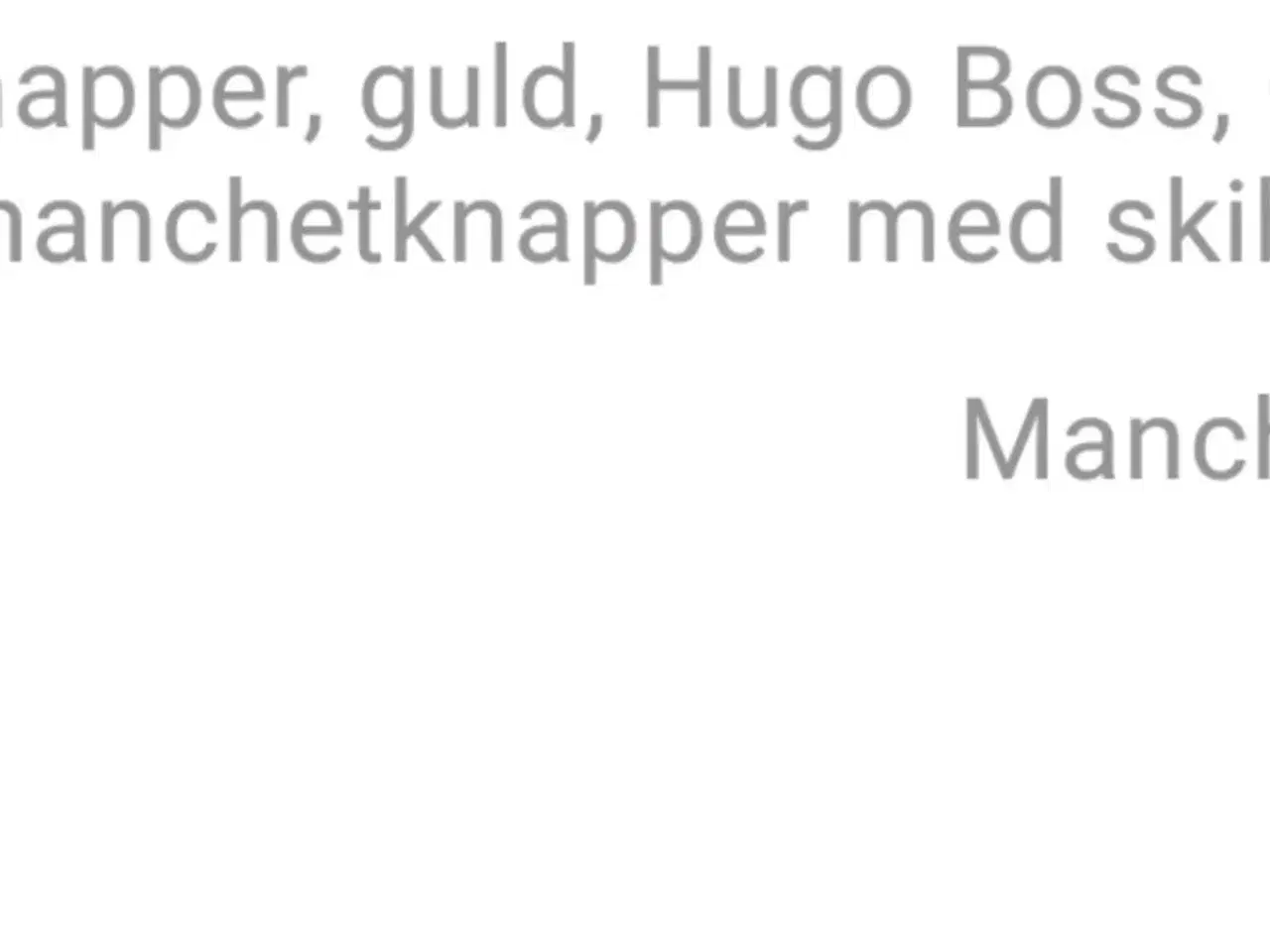 Billede 5 - Hugo Boss maritime manchetknapper