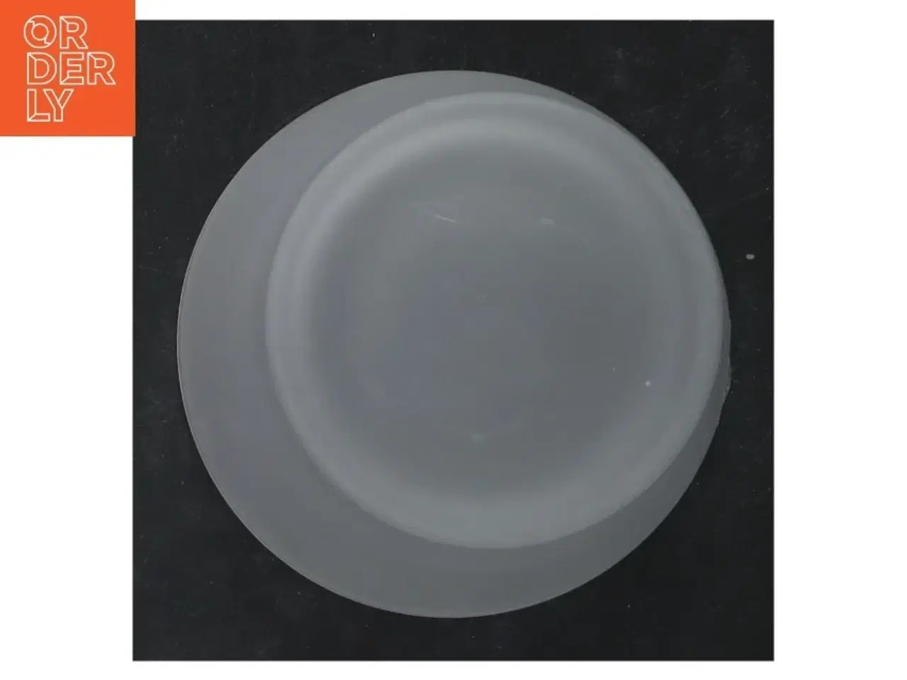 Billede 8 - Frostet glas vase fra Holmegaard (str. 13 cm)