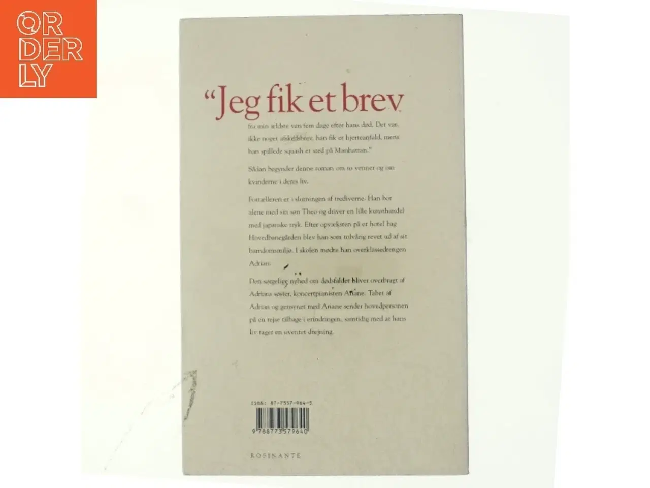 Billede 3 - Hjertelyd : roman af Jens Christian Grøndahl (Bog)