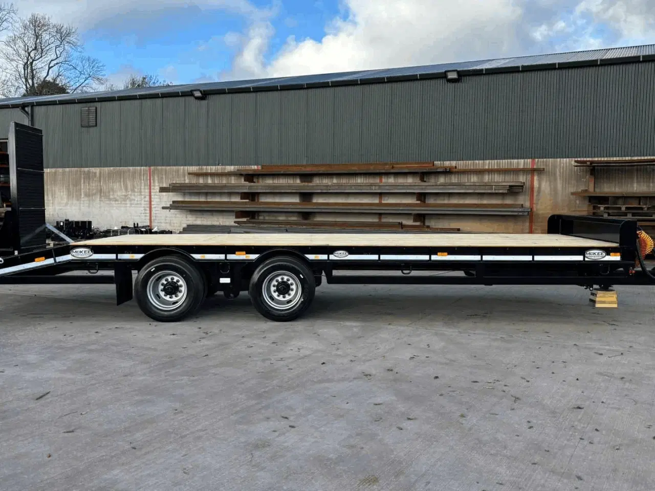 Billede 13 - McKee 21T LL Maskintransportvogn