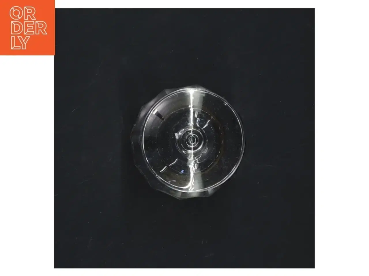 Billede 4 - Krystalglas med guldkant (str. 9 cm. 6 styk)