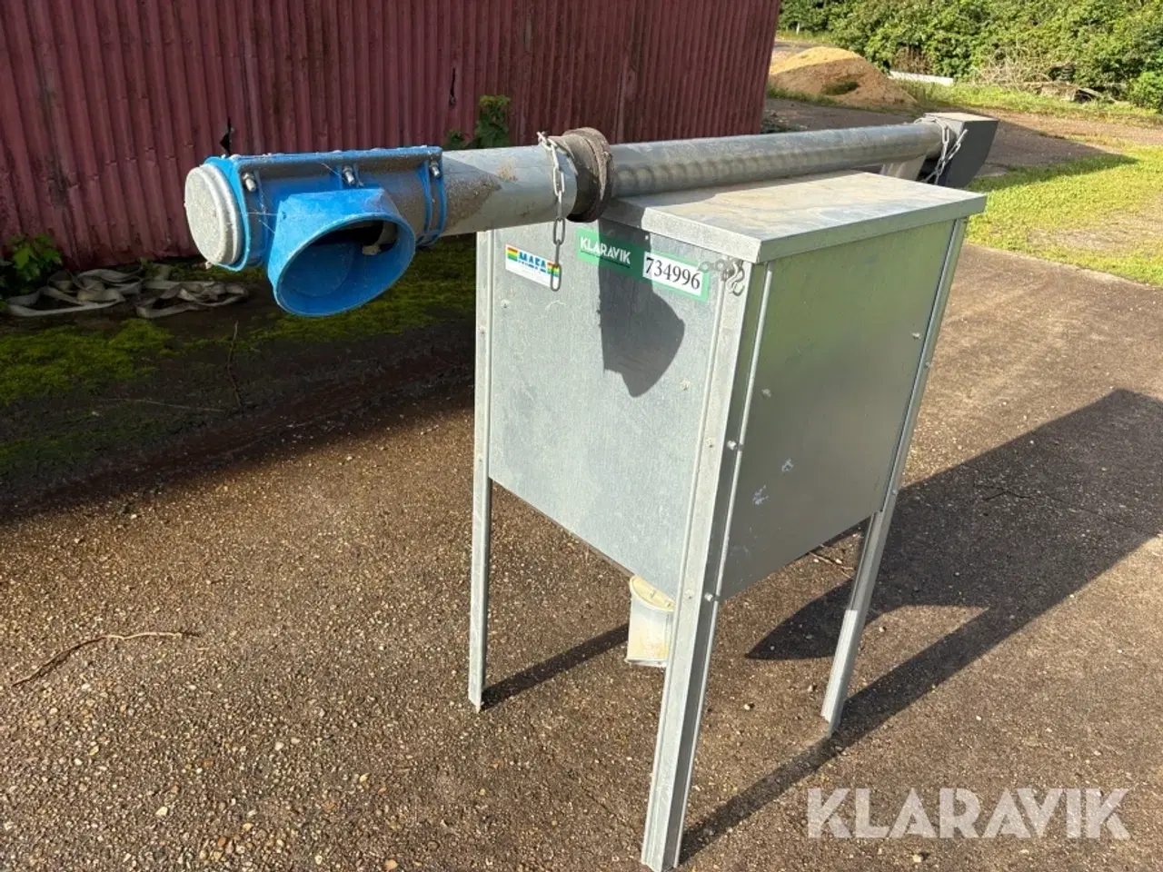 Billede 1 - Lille kornsilo til træpiller Mafa