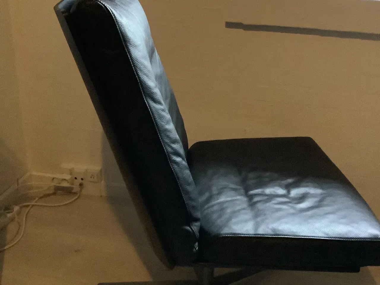 Billede 1 - Lænestol læder