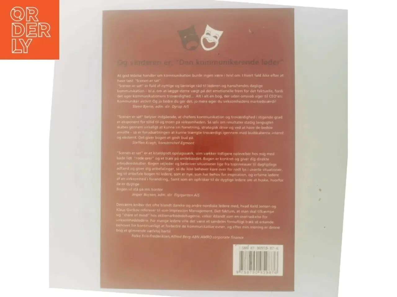 Billede 3 - Scenen er sat : chefens nye rolle som kommunikator, showmaster og leder (Bog)