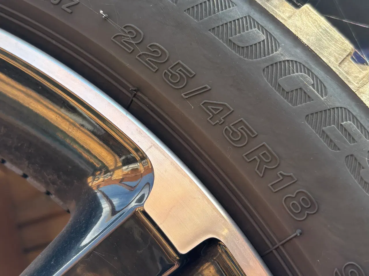 Billede 5 - Originale 18” Mercedes fælge med vinterdæk