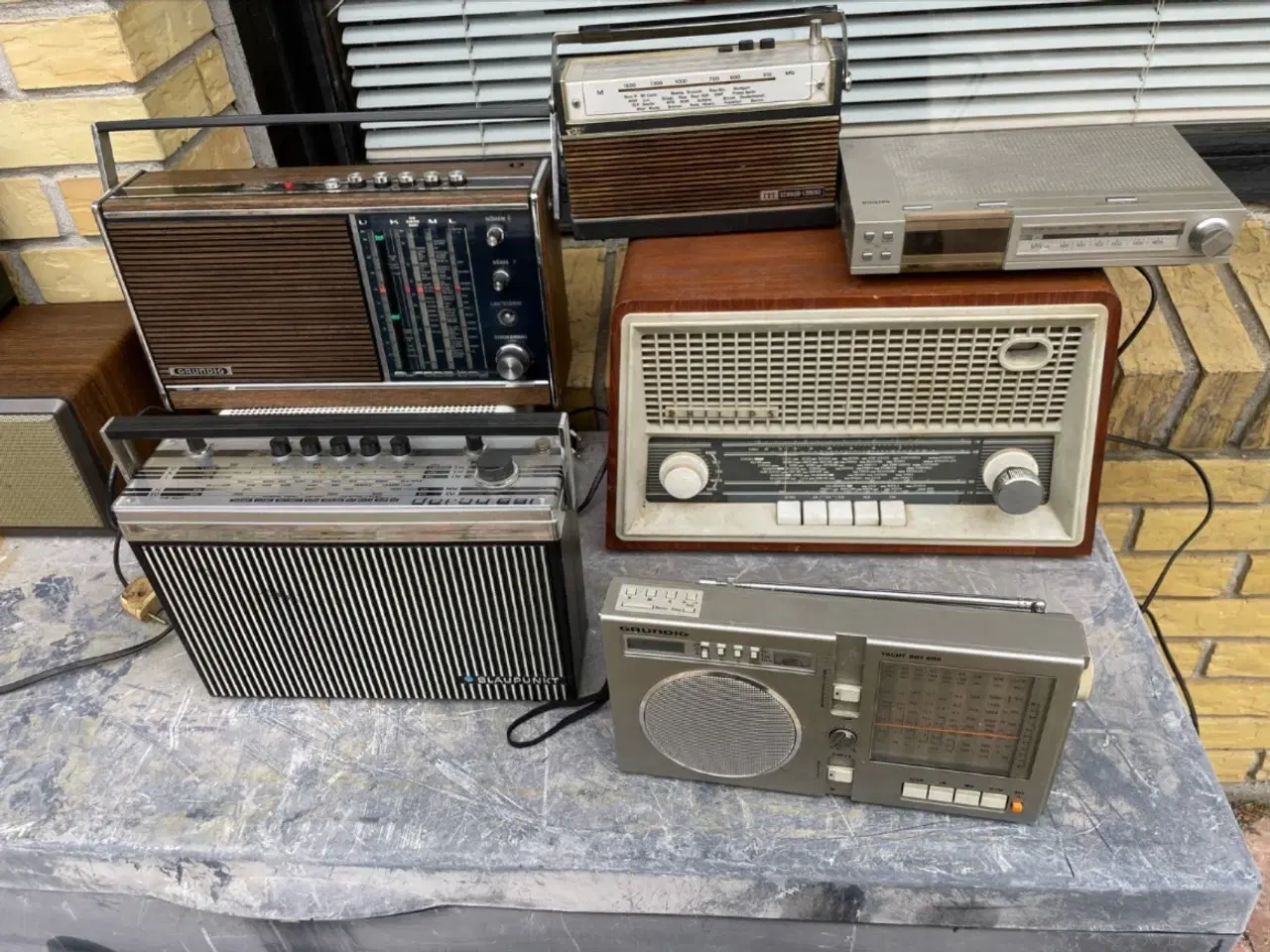 Billede 3 - 10 stk Vintage radioer 