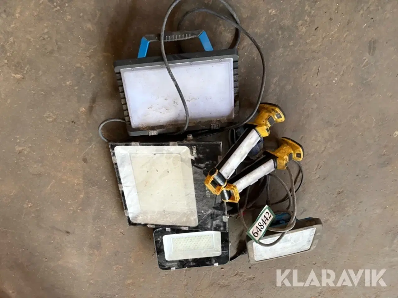 Billede 2 - Arbejdsbelysning – LED-arbejdslamper og halogenlampe