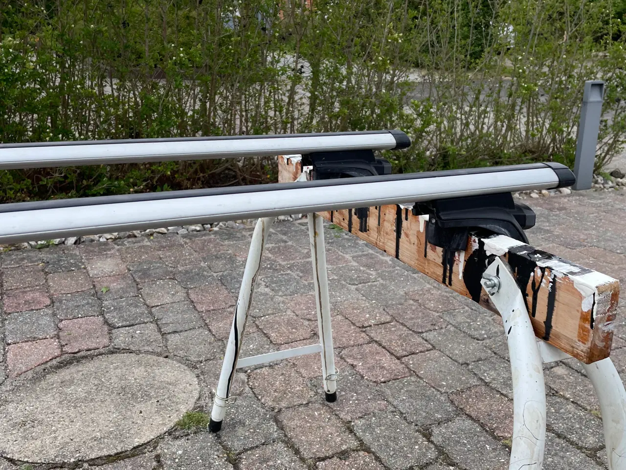 Billede 2 - Tagbøjler fra Thule til bil med tagræling