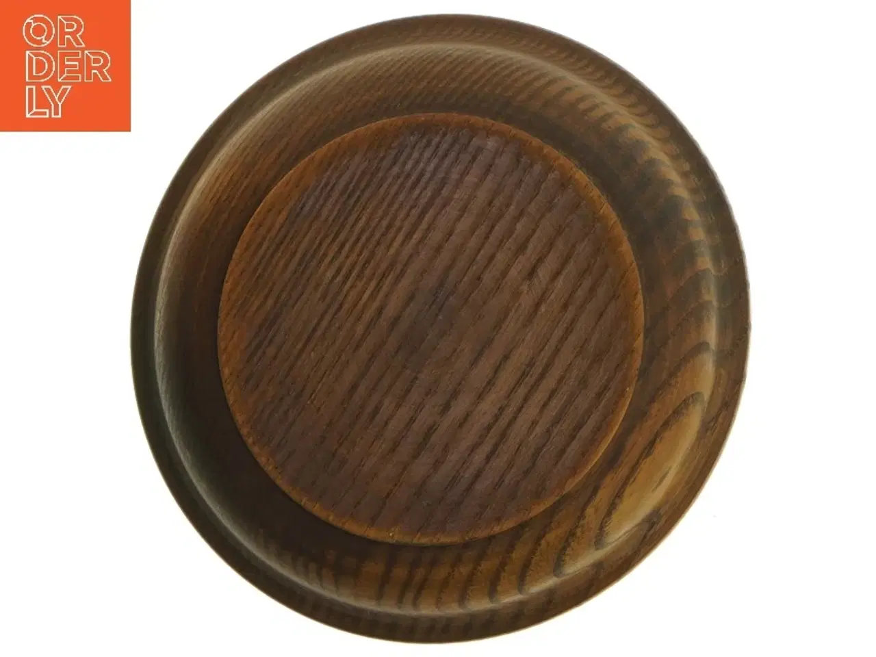 Billede 2 - Rund Drejet Teak træskål (str. Ø 13 cm)