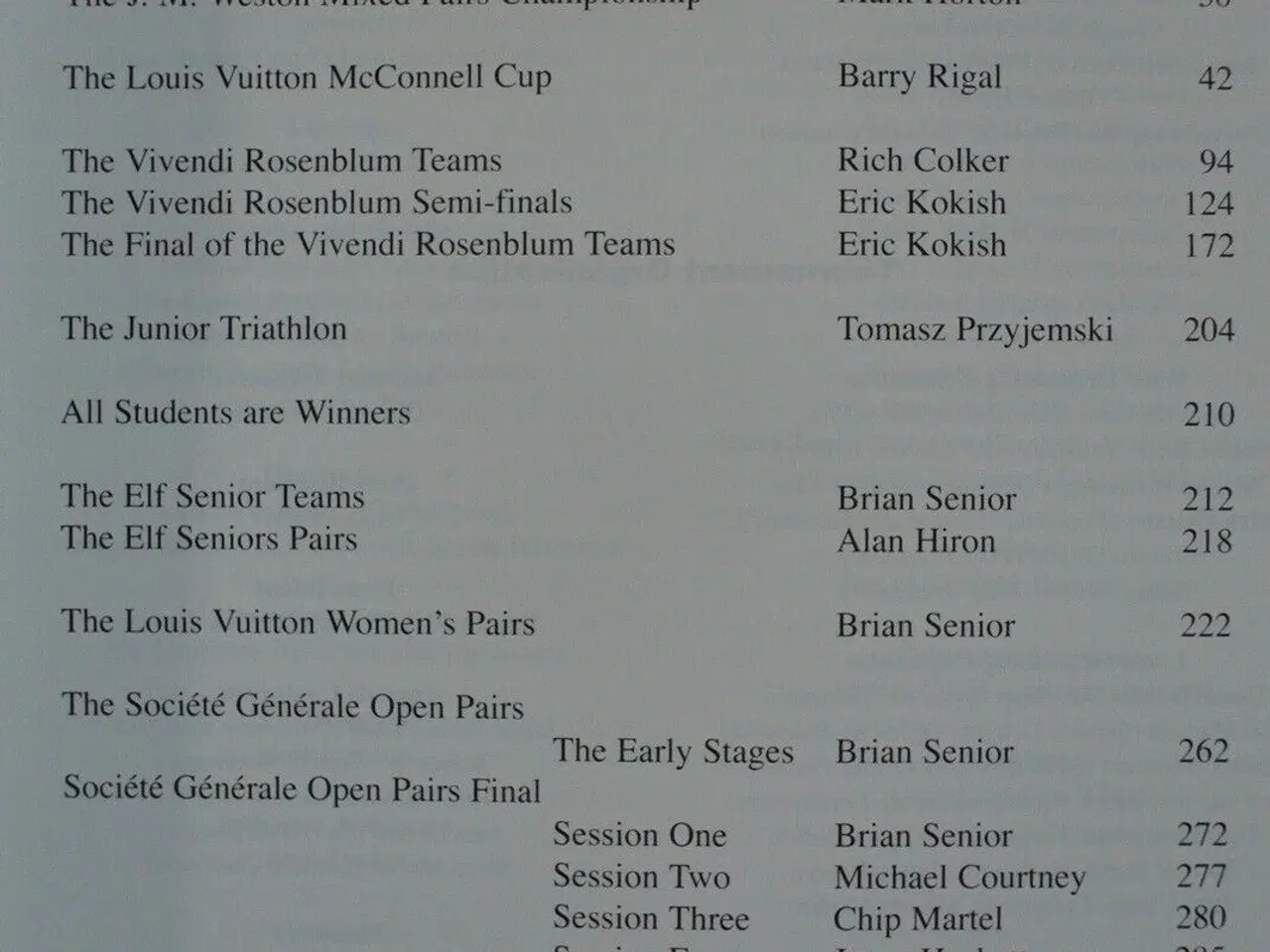 Billede 2 - 1998 world bridge championships lille france, edit