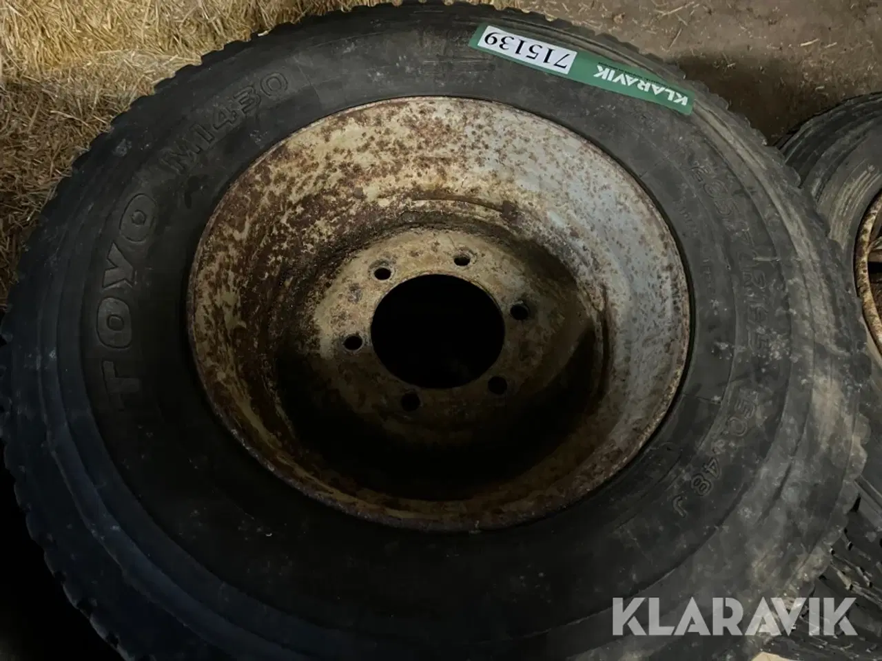 Billede 9 - Dæk med fælg Toyo 285/70R19.5 4 styk