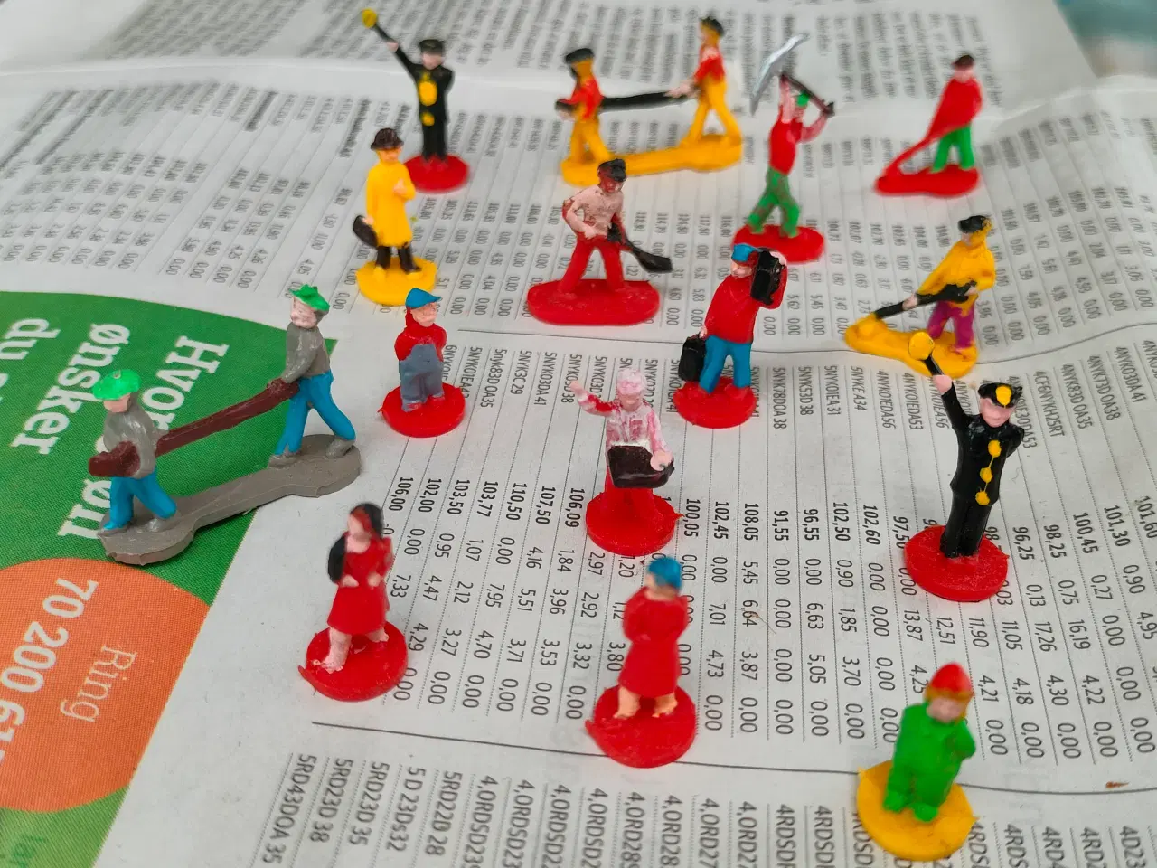 Billede 3 - Figur til Modelbane Togbane 15stk , skala 1-87 H0 