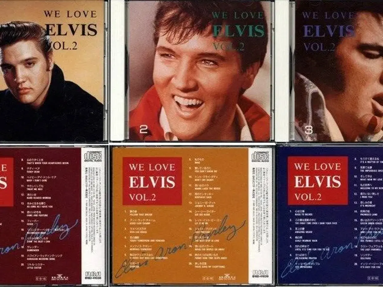 Billede 5 - ELVIS PRESLEY ; Japanske udgivelser