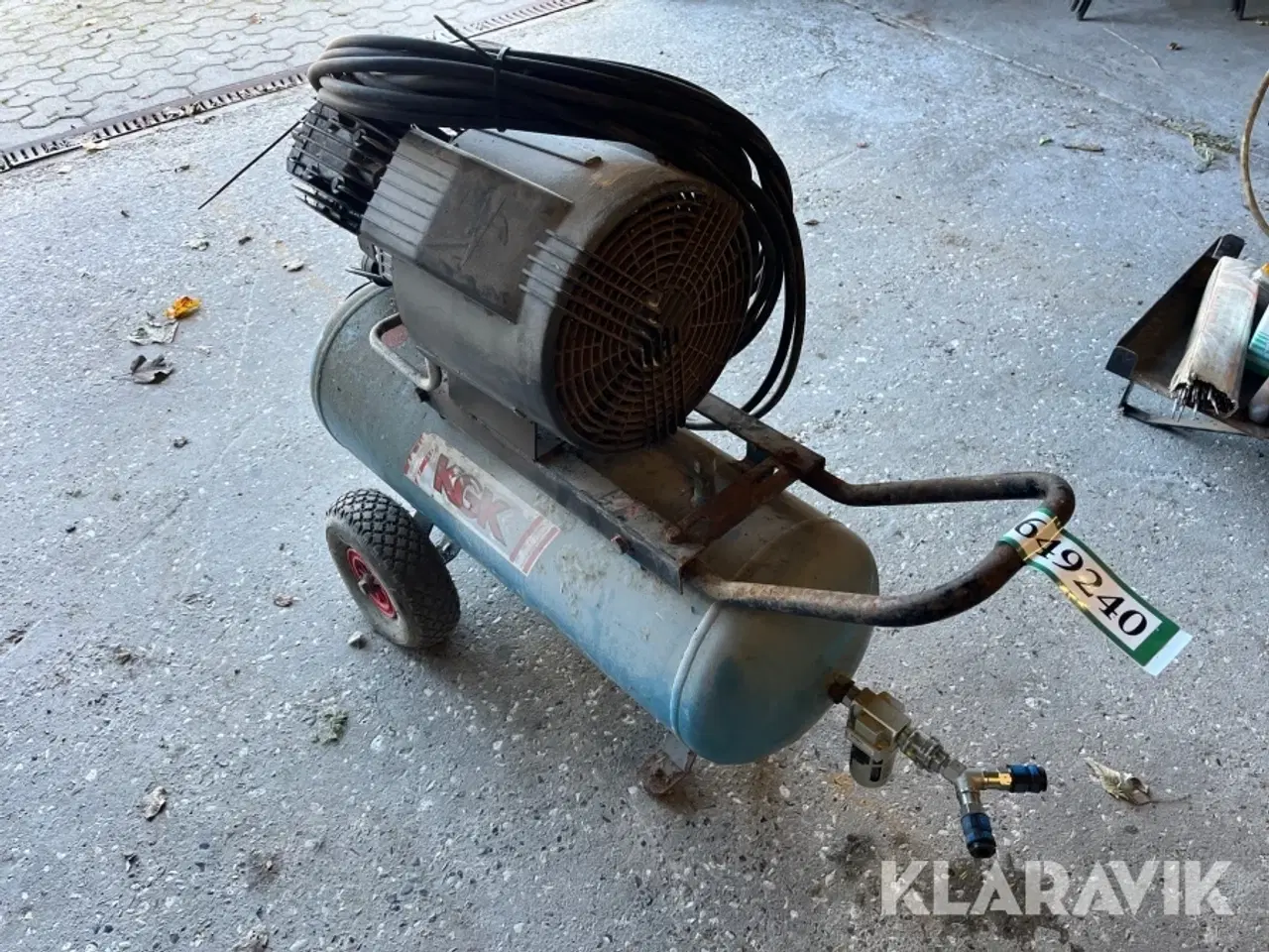 Billede 4 - Kompressor KGK 50/32 - 50 Liter
