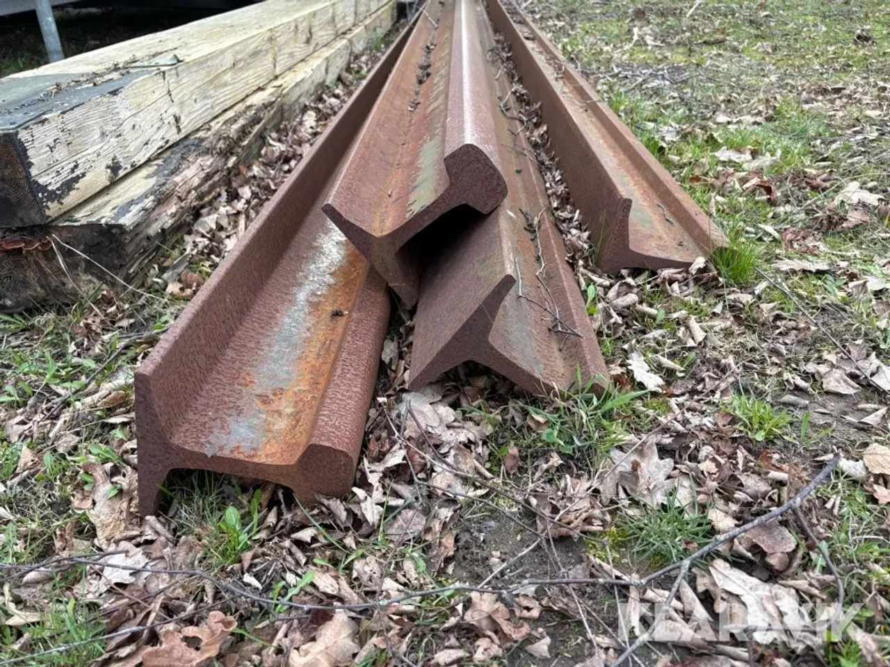Billede 4 - Jernbaneskinner 4 styk