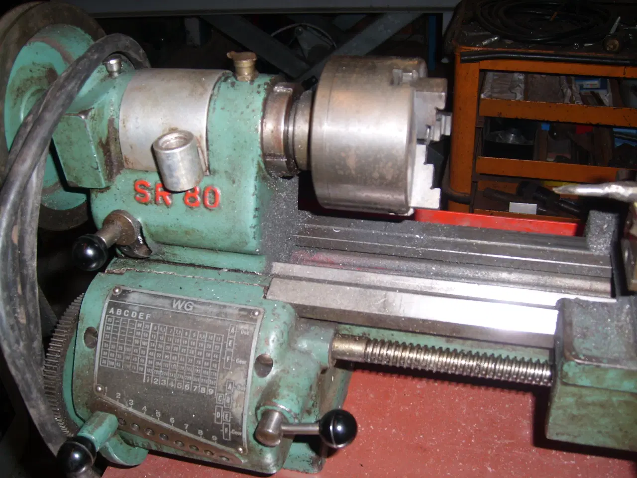 Billede 3 - sr80 drejebænk 