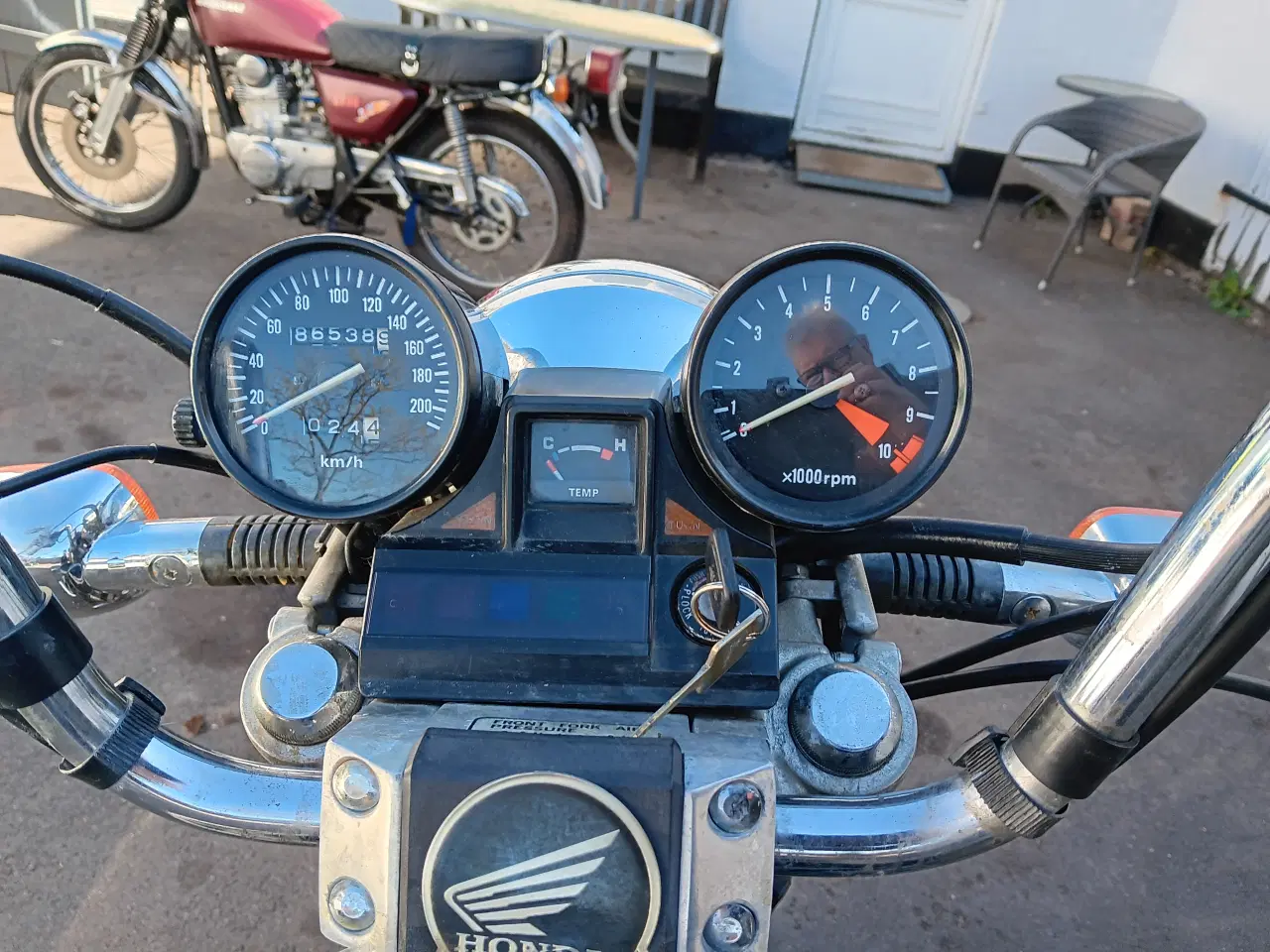 Billede 5 - Honda vt 500 nysynet med plader 