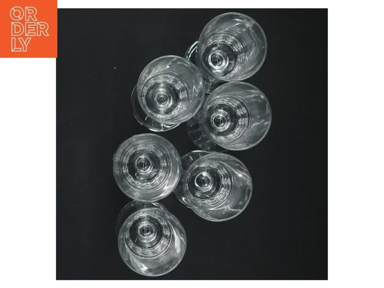 Billede 2 - Sæt af seks champagne glas (str. 17x6 cm)