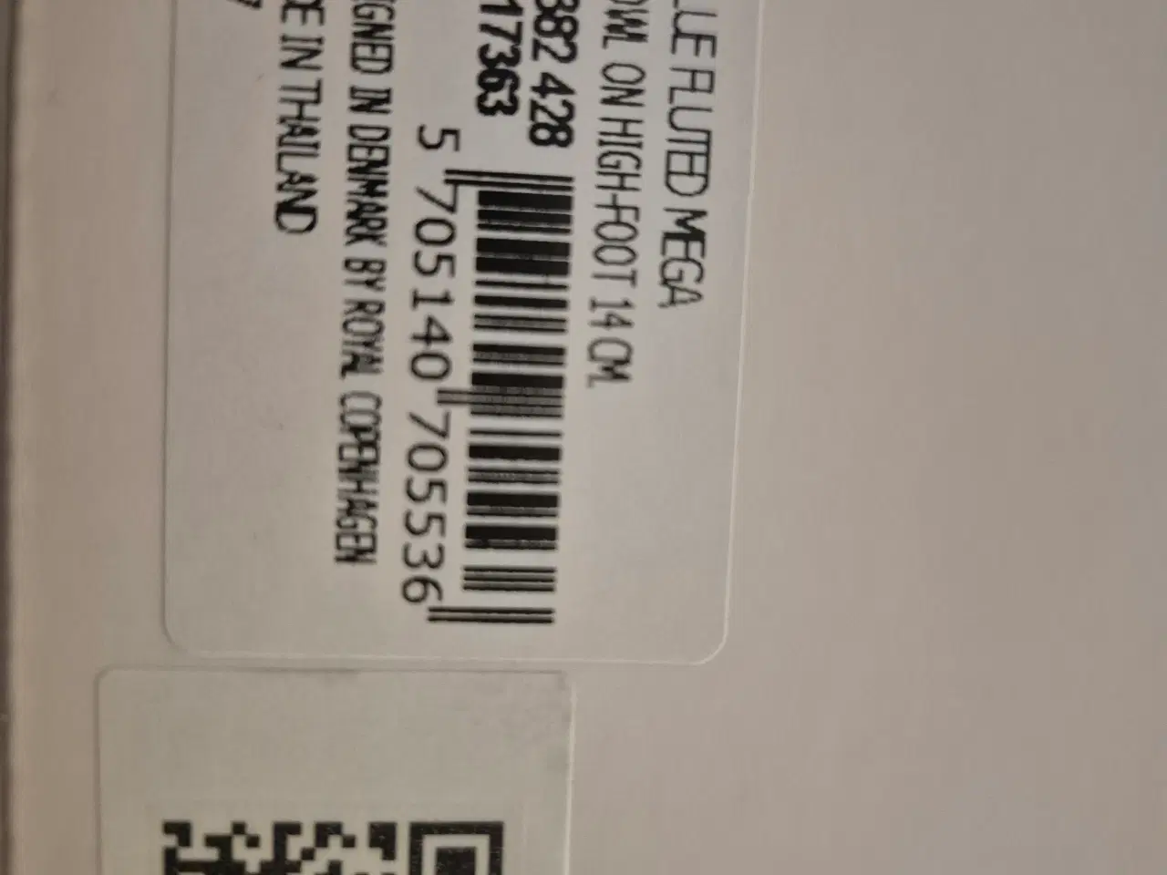 Billede 3 - Royal copenhagen skål med fod