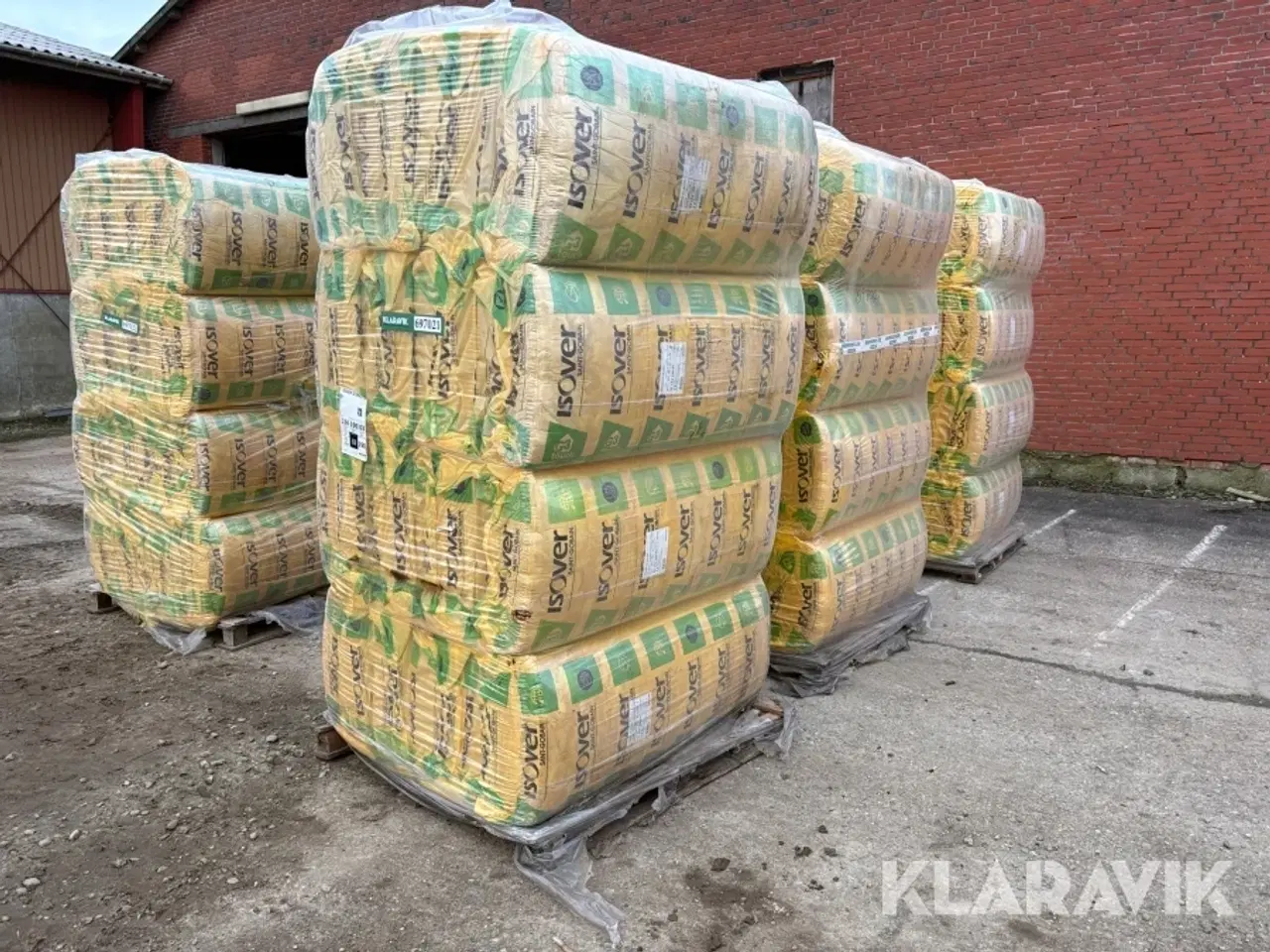 Billede 1 - Isolering Isover Murfilt - 3 paller af 31.01kvm