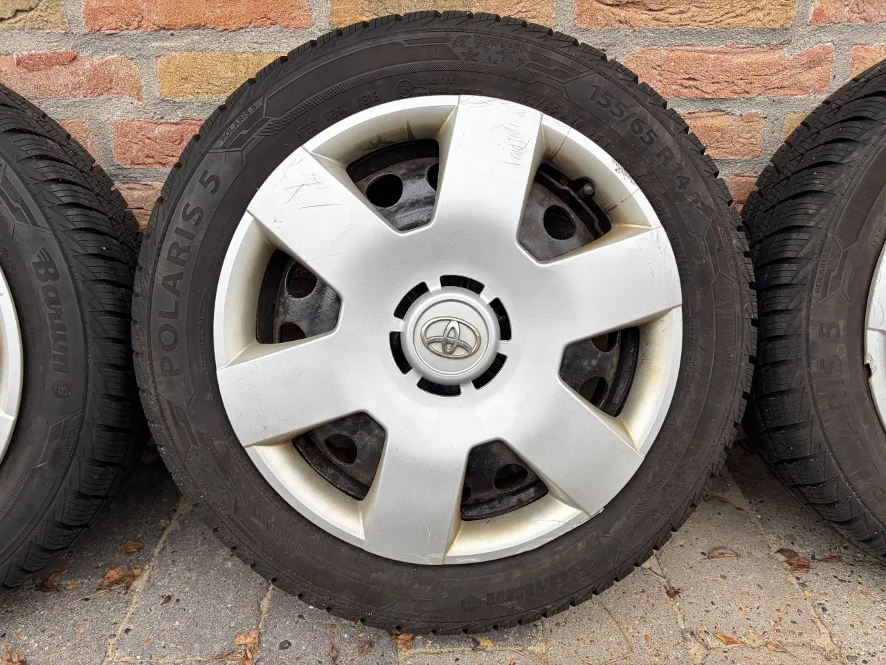 Billede 4 - Toyota Aygo vinterhjul FINE -C1 og 107