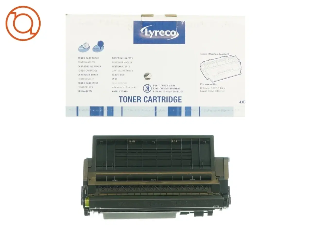 Billede 1 - Toner Cartridge patron fra Lyreco