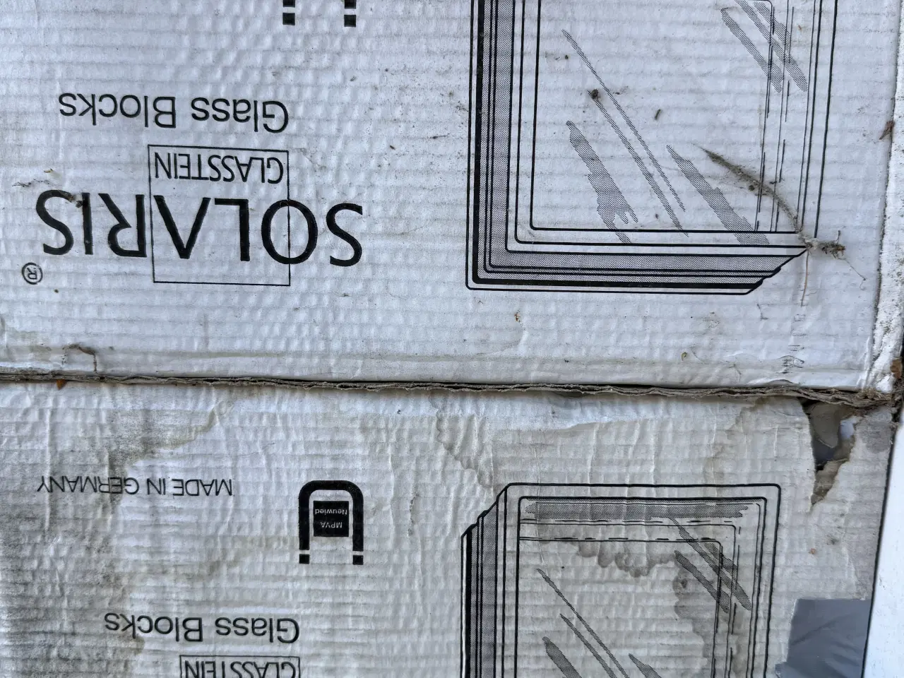 Billede 5 - Glasbyggesten stor størrelse 