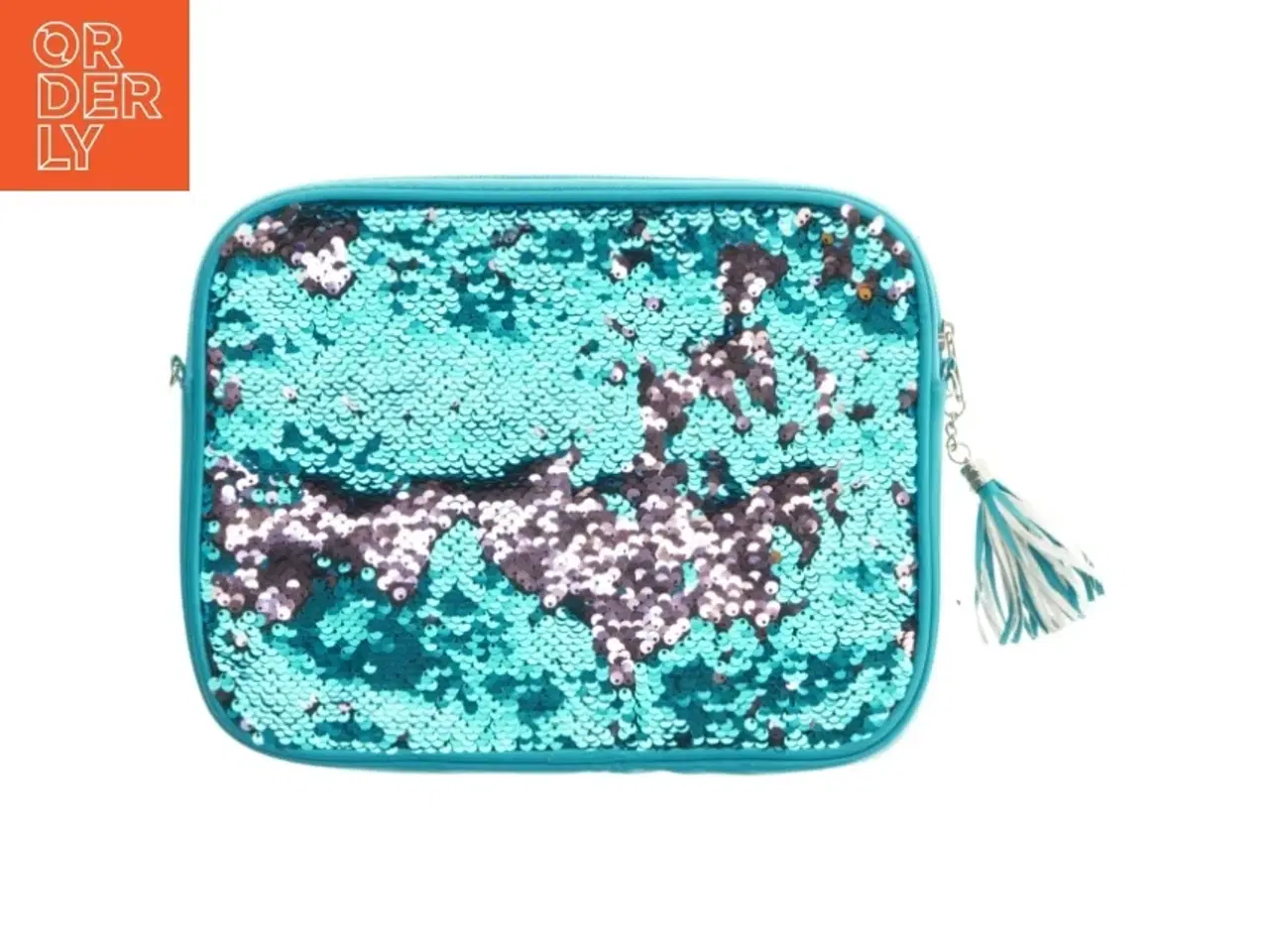 Billede 1 - Computer sleeve med pailletter (str. 29x23 cm)