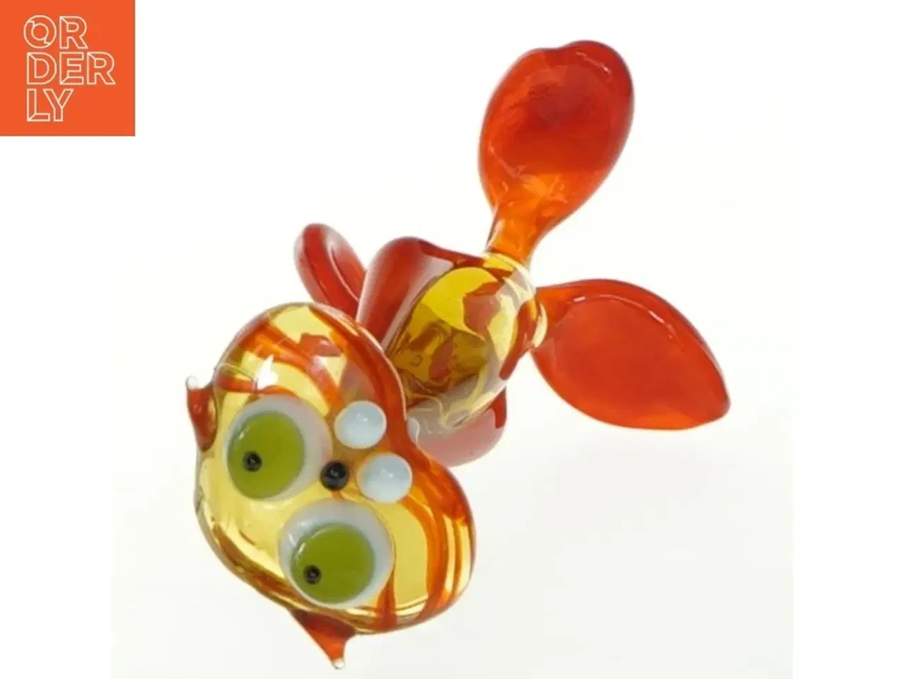 Billede 3 - Håndlavet glasfigur (str. 10x5,5 cm)