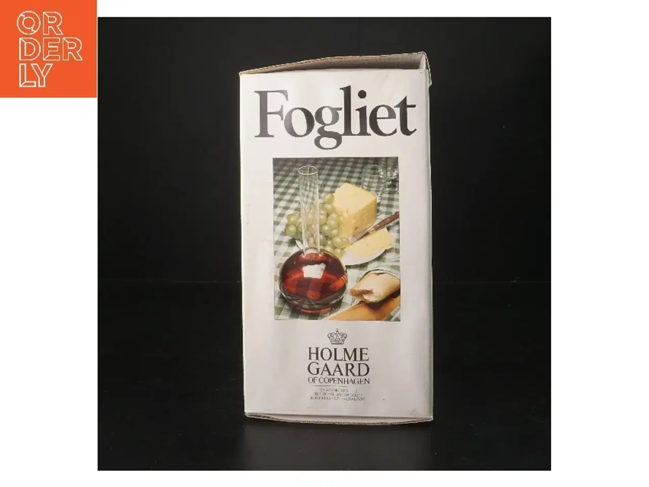 Billede 2 - Holmegaard Fogliet karaffel fra Holmegaard (str. 25 cm)