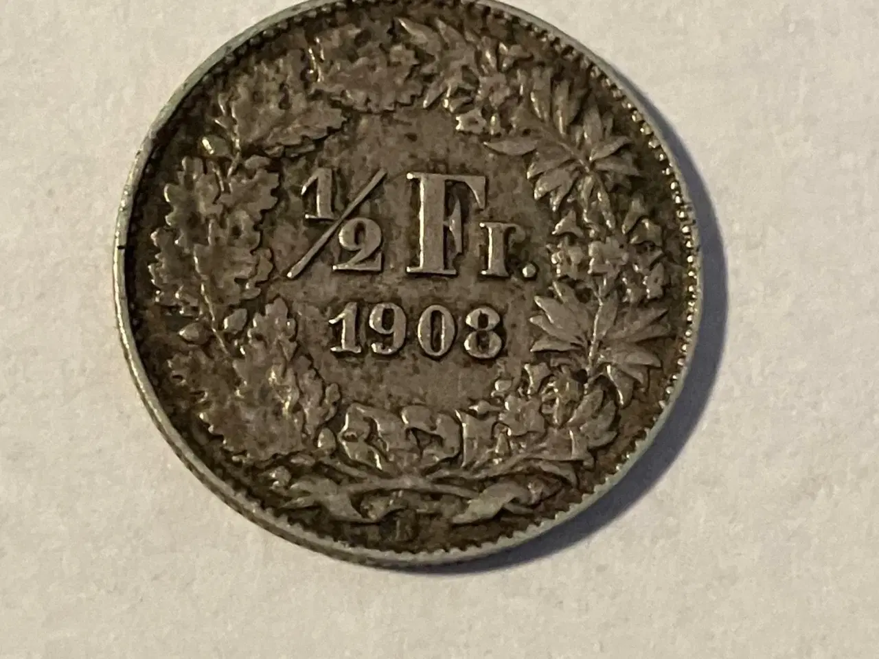 Billede 1 - 1/2 Franc 1908 Switzerland