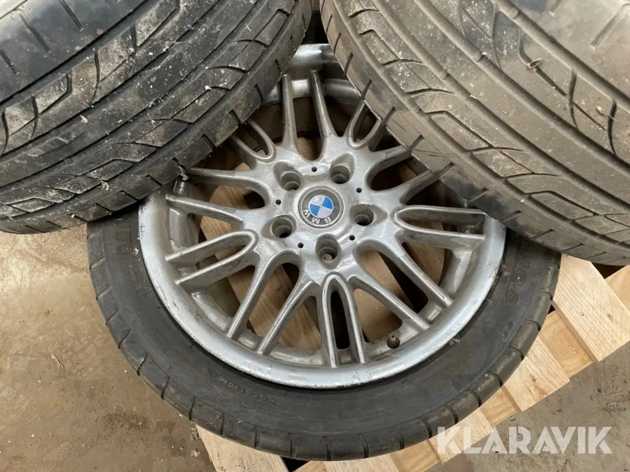 Billede 7 - Sæt BMW originale 17” alufælge med Hankook-dæk 4 styk.