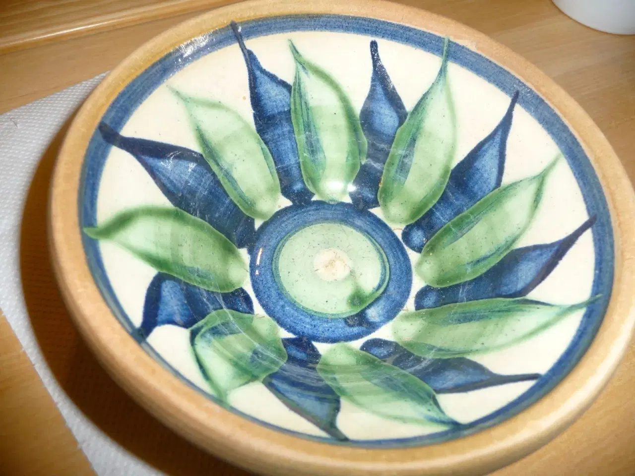 Billede 1 - gamle keramik skål, flot glaseret