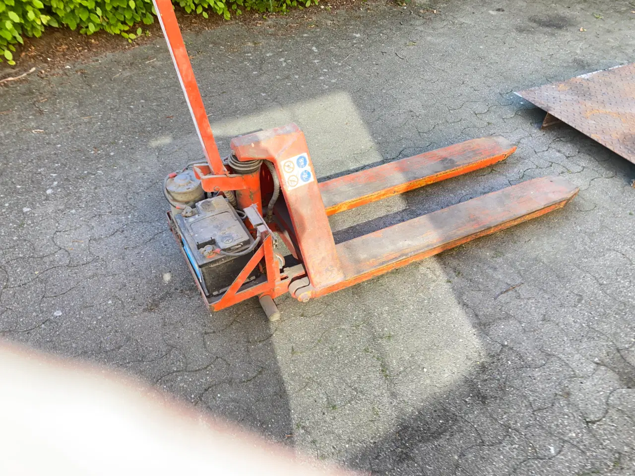 Billede 2 - Palleløfter med hydraulisk løft
