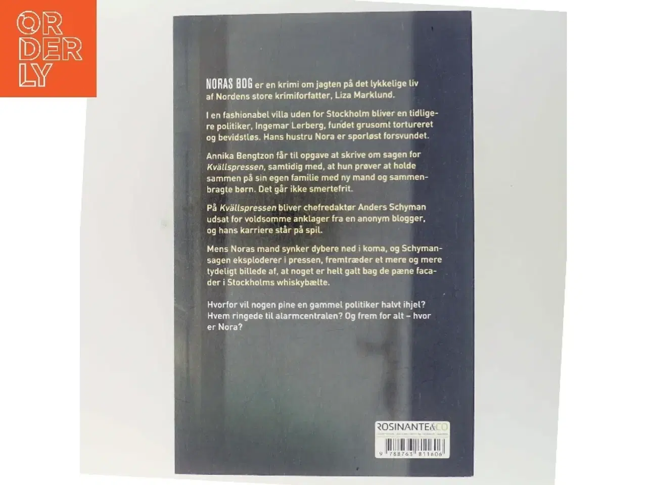 Billede 3 - Noras bog : krimi af Liza Marklund (Bog)