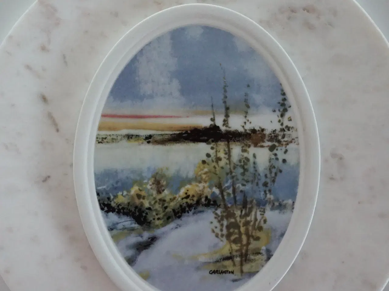 Billede 2 - Platte / relief fra Rörstrand