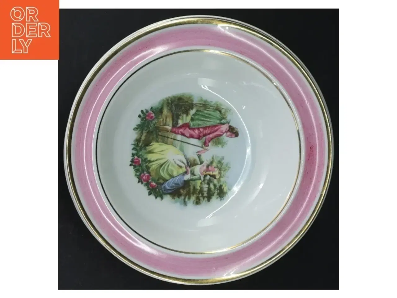 Billede 12 - Porcelænstallerkner med historiske motiver fra Arabia (str. 17 cm)