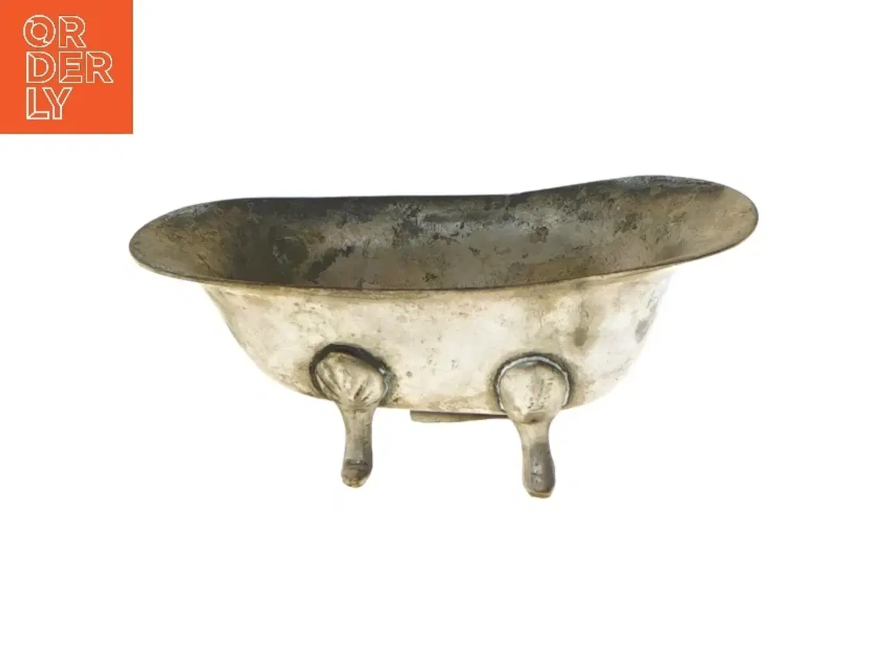 Billede 1 - Vintage sølvplet dukke badekar (str. 13 cm)