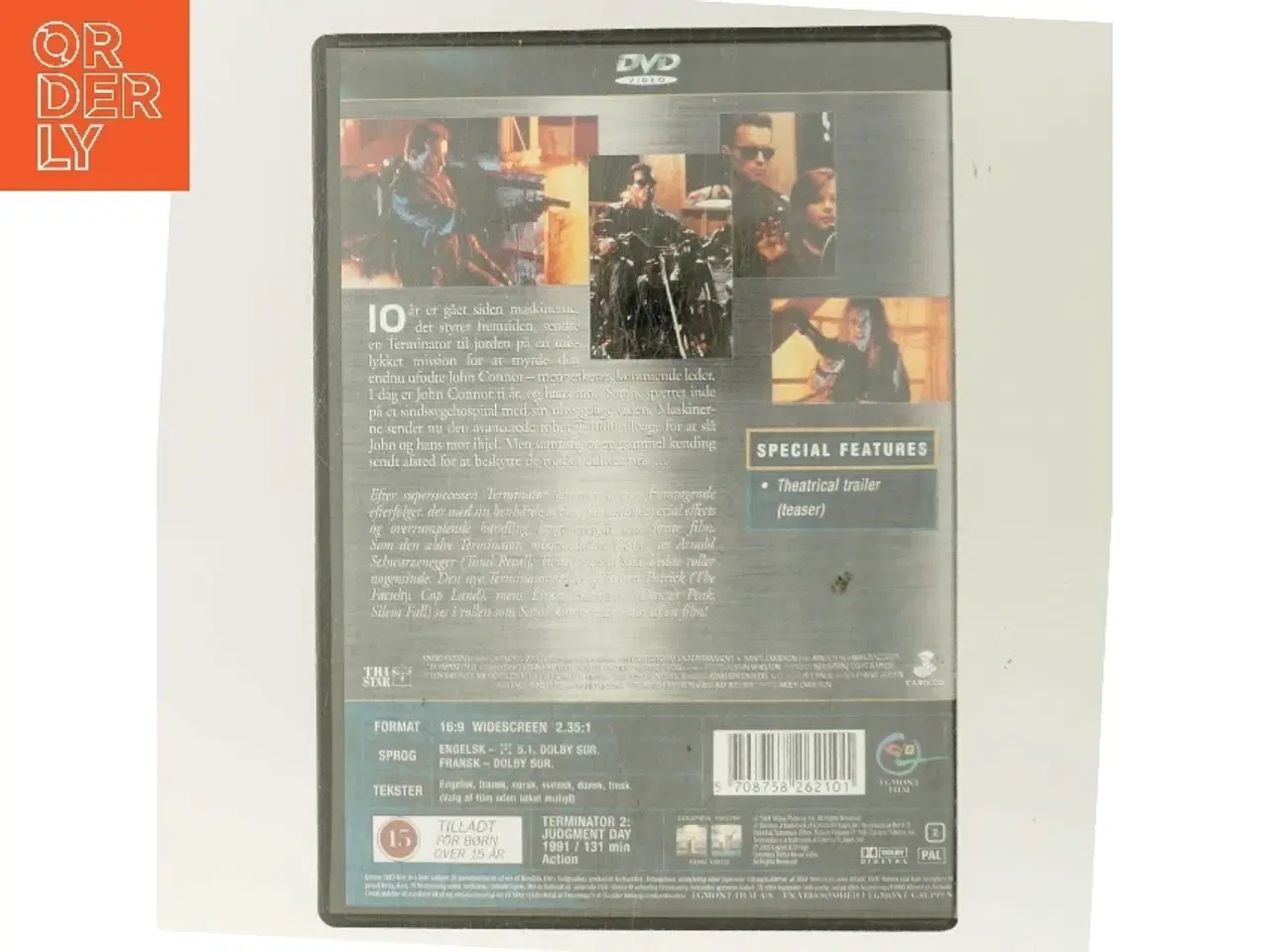 Billede 3 - Terminator 2: Judgment Day med Navne ikke angivet (DVD)