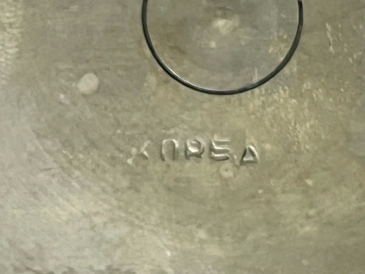 Billede 5 - Bronze skål med mønster