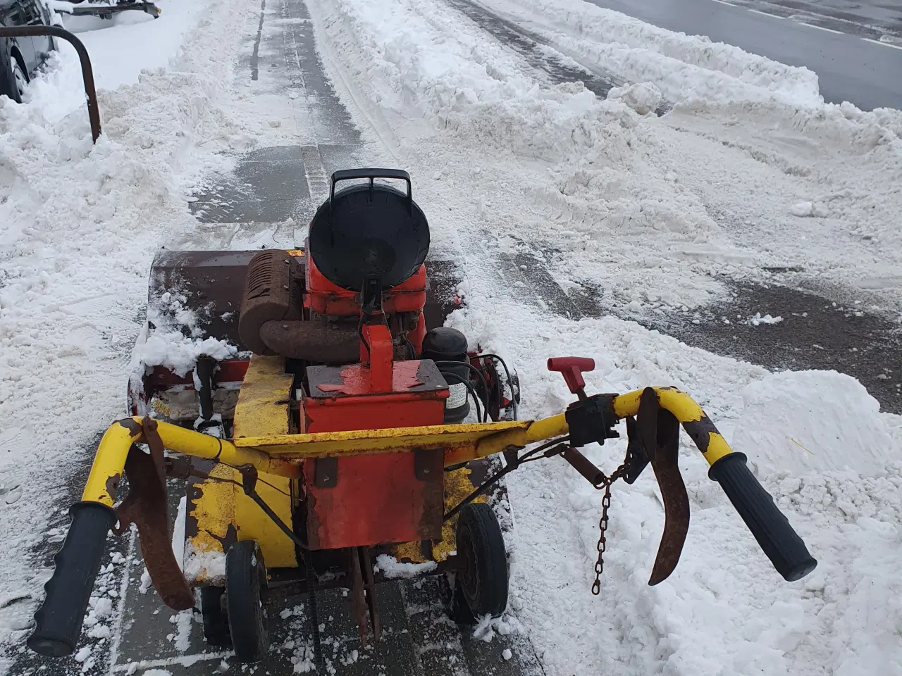 Billede 2 - Texas profi fejemaskine 7,5 hk. og 90 cm. kost