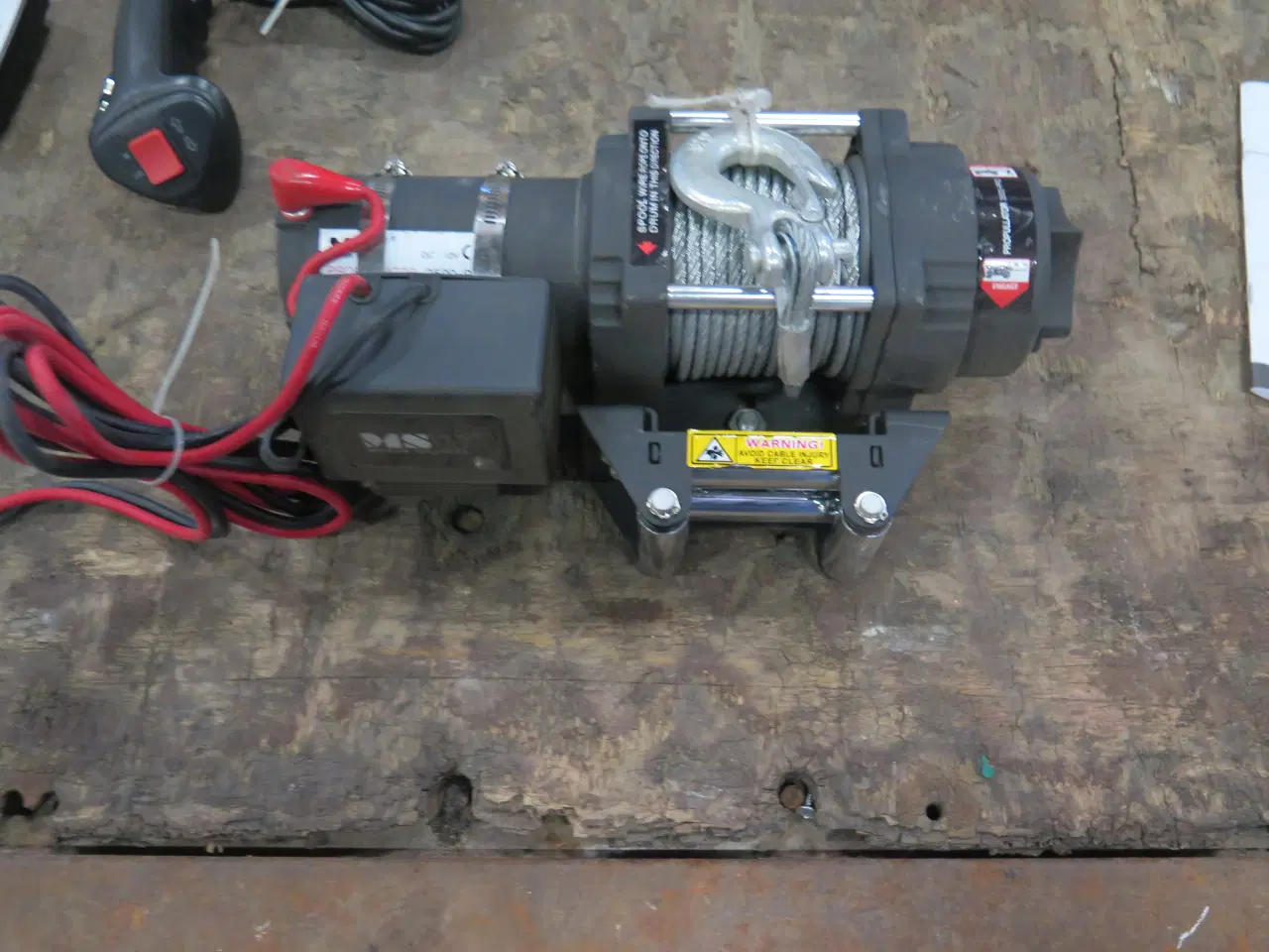 Billede 1 - 12V elektrisk spil, 1587 kg. til bådtrailer, ATV