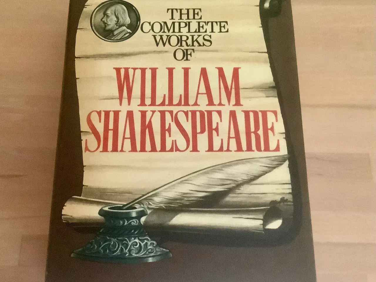 Billede 1 - William Shakespeare- samlede værker på engelsk.