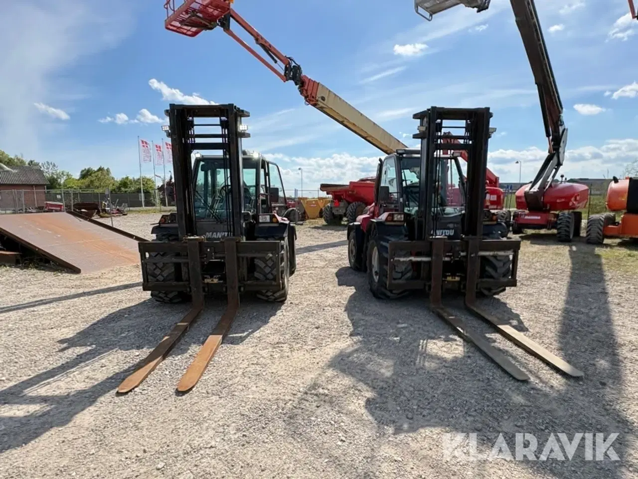 Billede 2 - Gaffeltrucks Manitou M50-4 2 styk