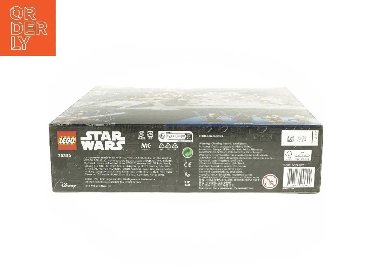 Billede 2 - LEGO Star Wars Obi-Wan Kenobi vs. Darth Vader sæt fra Lego (str. 26x7,5x28 cm)