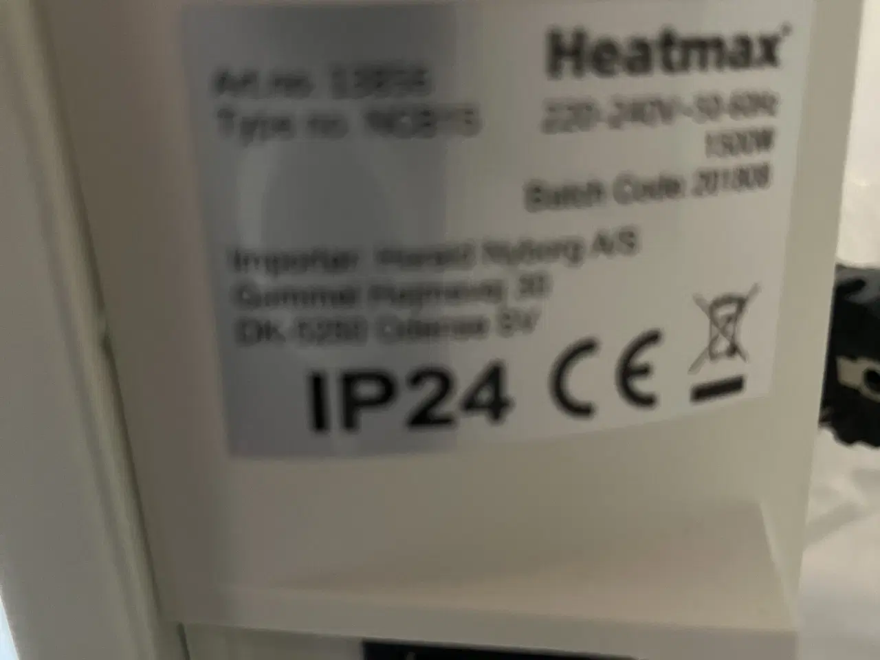 Billede 3 - Heatmax Varmepanel 1500 W